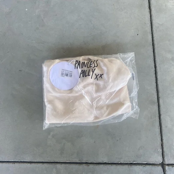 ❗️SOLD❗️Princess Polly Champagne Silky Slip Mini Dress - Picture 7 of 15